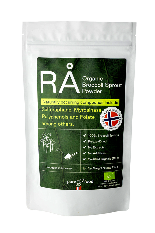 RÅ Organic Broccoli Sprout Powder